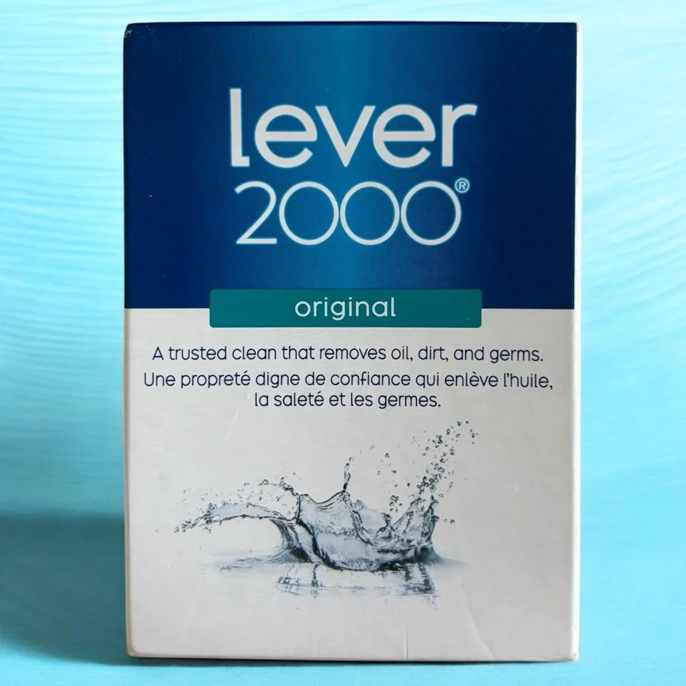 Lever 2000 Original Bar Soap Blue & White Package 3.75 Oz Bundle Lot Bonus Pack